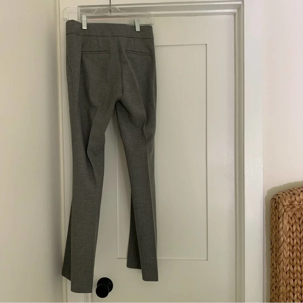 J Crew Gray Trousers Career Pants 00 - Picture 7 of 12